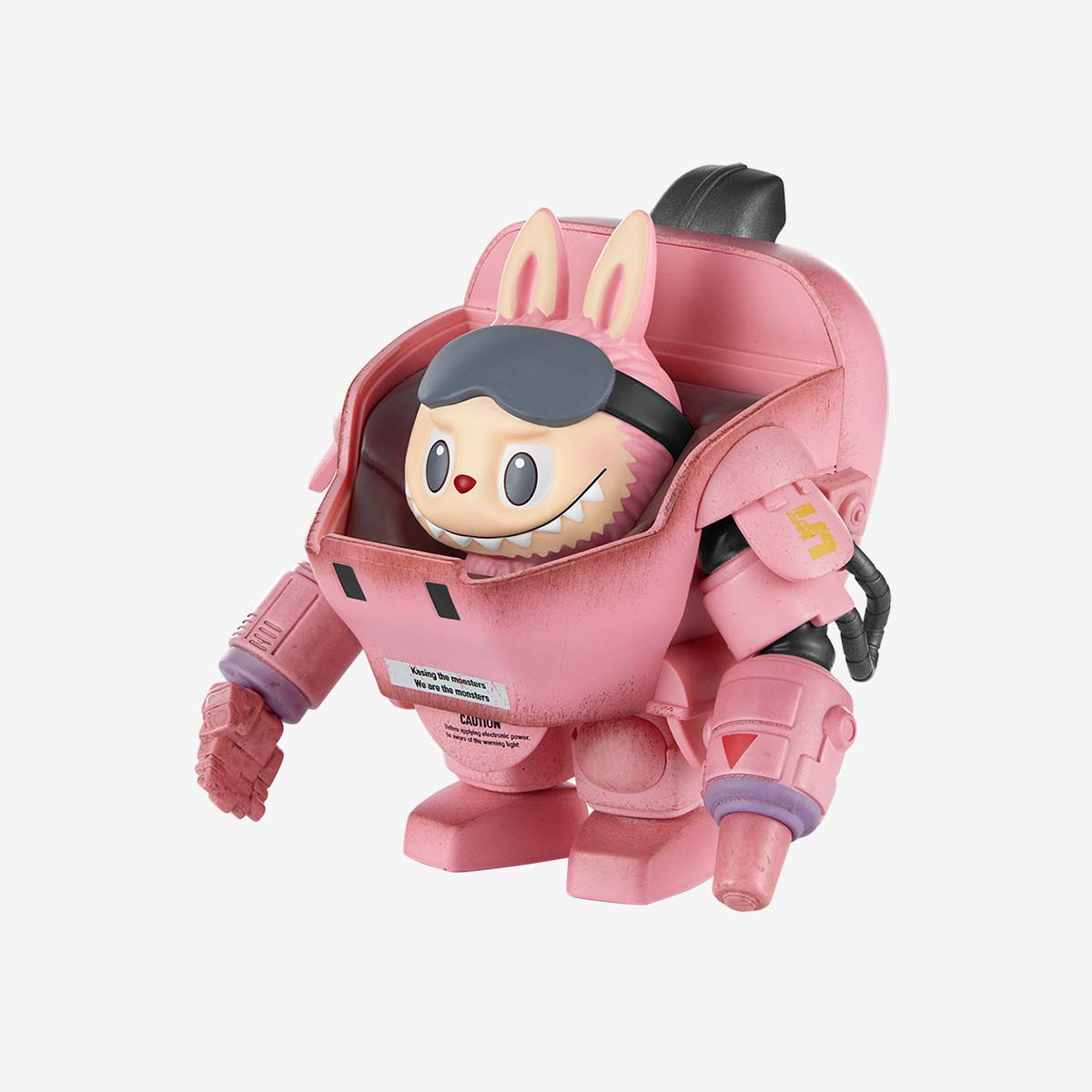 Figurine Labubu × Kow Yokoyama S.A.F.S Prototype Flamingo