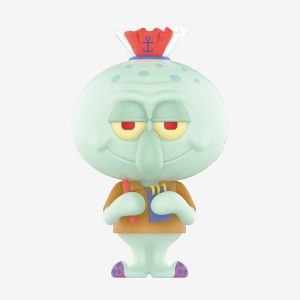 Figurine Labubu × SpongeBob - Squidward x Spooky