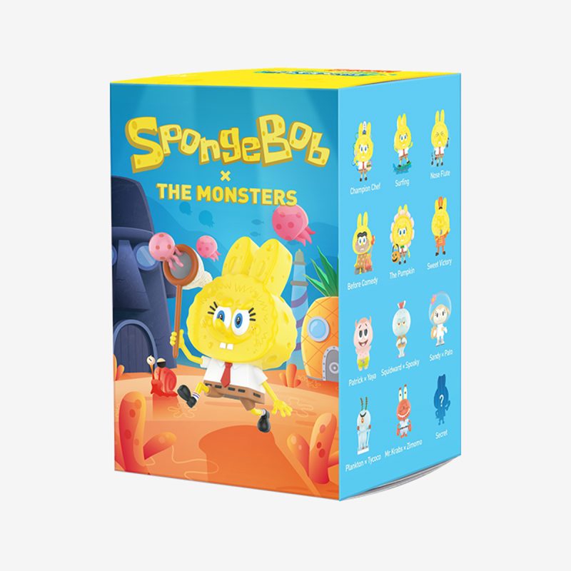 Labubu × SpongeBob Mr. Krabs x Zimomo Figure - Image 3