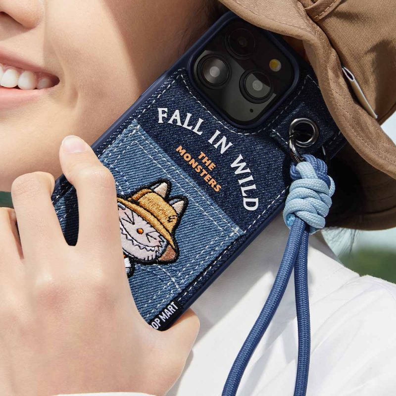 Labubu iPhone Lanyard Case – Fall In Wild Series - Image 3