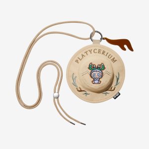 Labubu Mini Sac à Chapeau Platycerium - Série Fall In Wild