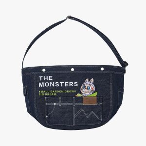 Labubu Sac Messager en Jean - Série Fall In Wild