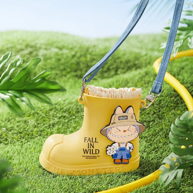 Labubu Fall In Wild Rain Boot Bag - Image 3
