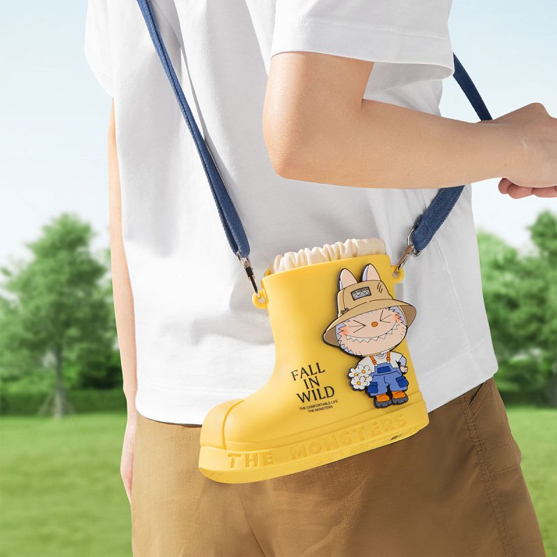 Labubu Fall In Wild Rain Boot Bag - Image 2