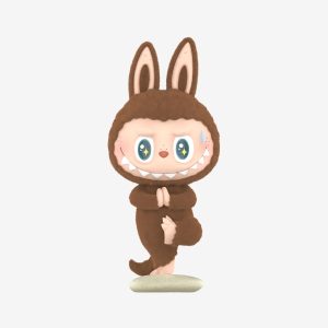 Figurine Labubu Yoga Coach - Série Lazy Yoga ( Edition Secrète )