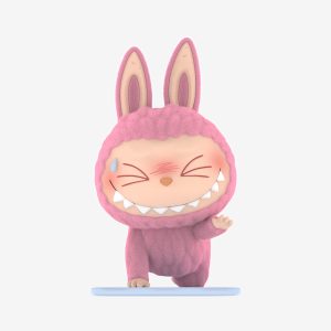 Figurine Labubu Sweating - Série Lazy Yoga
