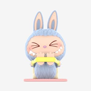 Figurine Labubu Stretch Out - Série Lazy Yoga