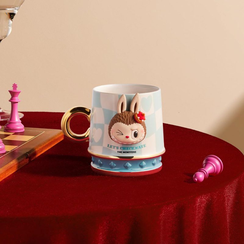 Labubu Blue and Pink Mug – Let’s Checkmate Series - Image 4