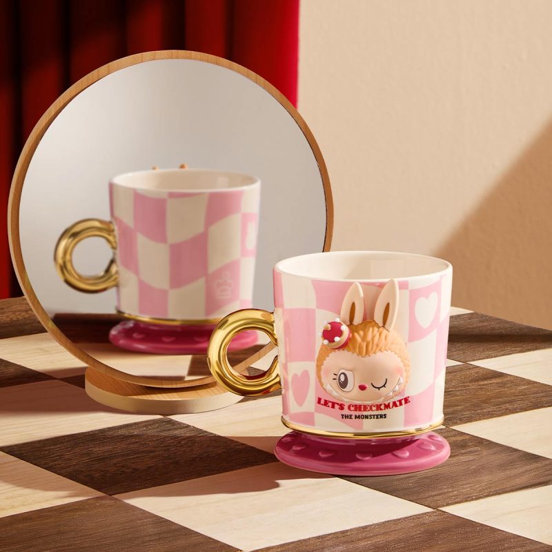 Labubu Blue and Pink Mug – Let’s Checkmate Series - Image 5