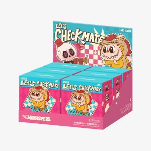 Coffret Complet de 6 Aimants Labubu - Let’s Checkmate (Édition Complète)