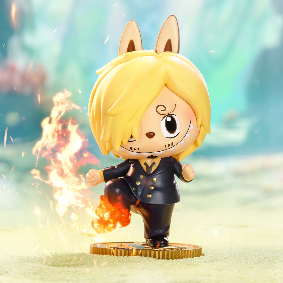 Figurines Labubu x One Piece Sanji