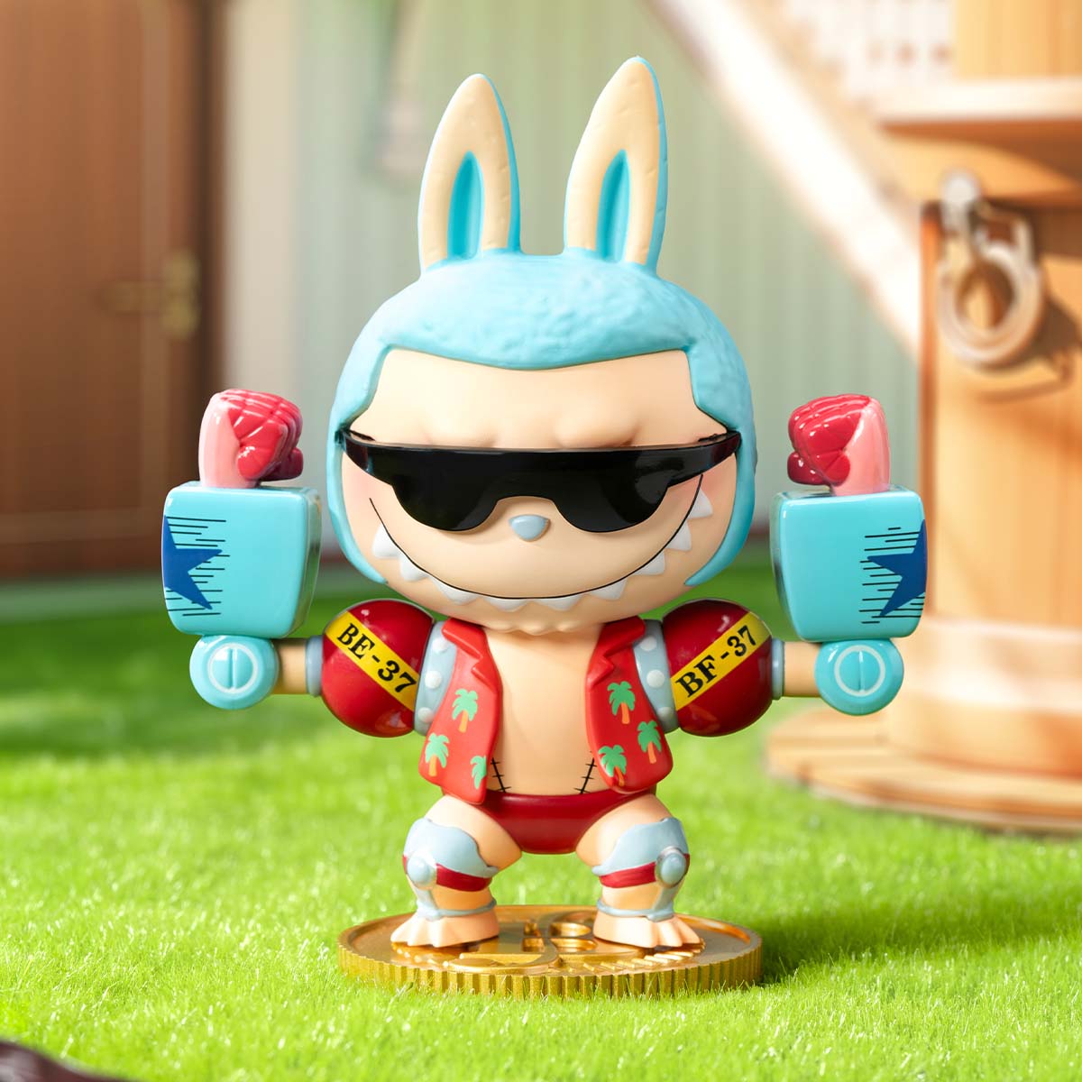 Figurines Labubu x One Piece Franky