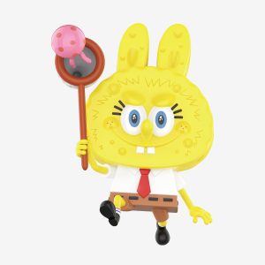 Figurine Labubu × SpongeBob "Jellyfish Catcher"