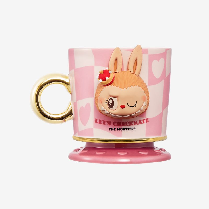 Labubu Blue and Pink Mug – Let’s Checkmate Series - Image 3