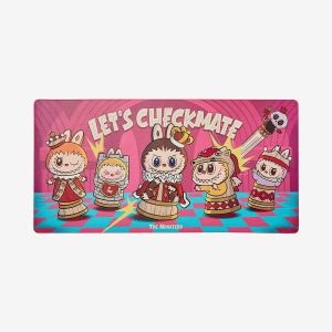 Tapis de Bureau Labubu pour Ordinateur – Série Let’s Checkmate