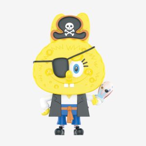Figurine Labubu × SpongeBob - The Pirate ( Éditions Secrètes )